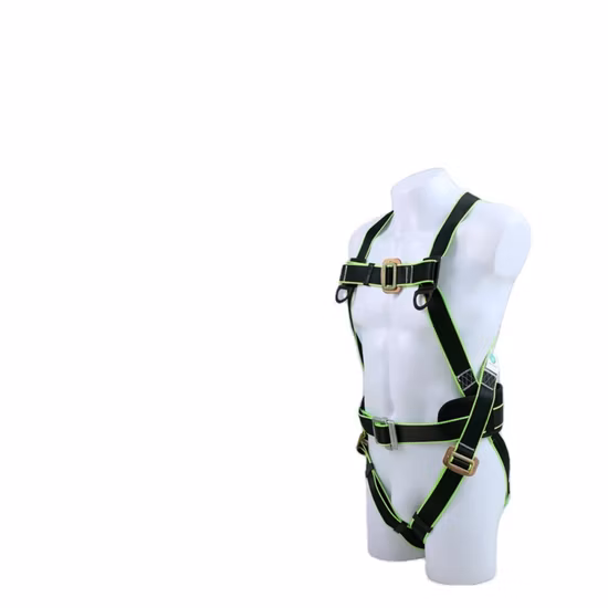 CE-Polyester-Absturzsicherungsgurt für Elektriker, Klettern, Outdoor, Rettung, Sicherheit, Konstruktion